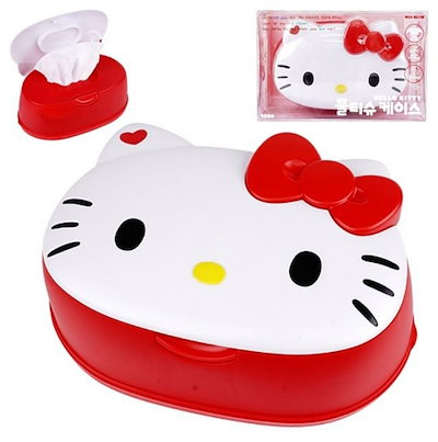 Qoo10] キティーちゃん ウェットティッシュケース