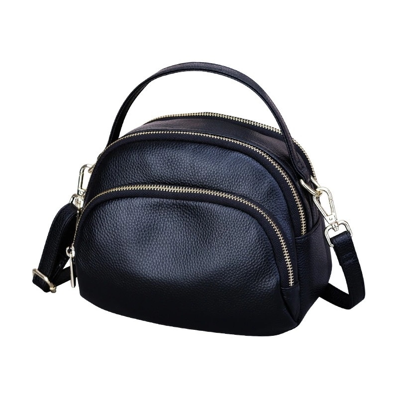 ハンドバッグ レディース 本革 ミニサイズ 人気 ポッケト 耐久性 使いやすい 小型 ソフトレザー 手提げバッグ 多層バッグ シンプル