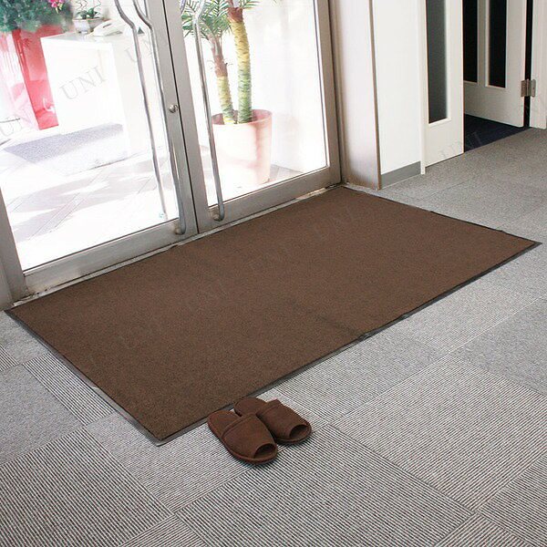 Funderful 業務用玄関マット（屋内用） 120x180cm ブラウン