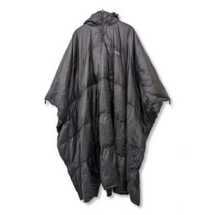 PUROMONTE マルチポンチョ 120 ブラック F GKP13