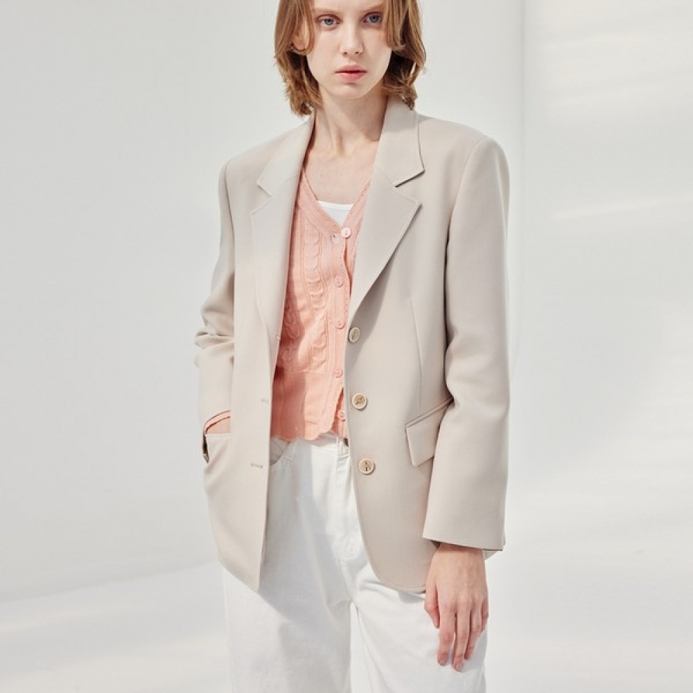 (リアーナニューヨーク) セミオーバーフィットテーラリングジャケット RRBWJK050