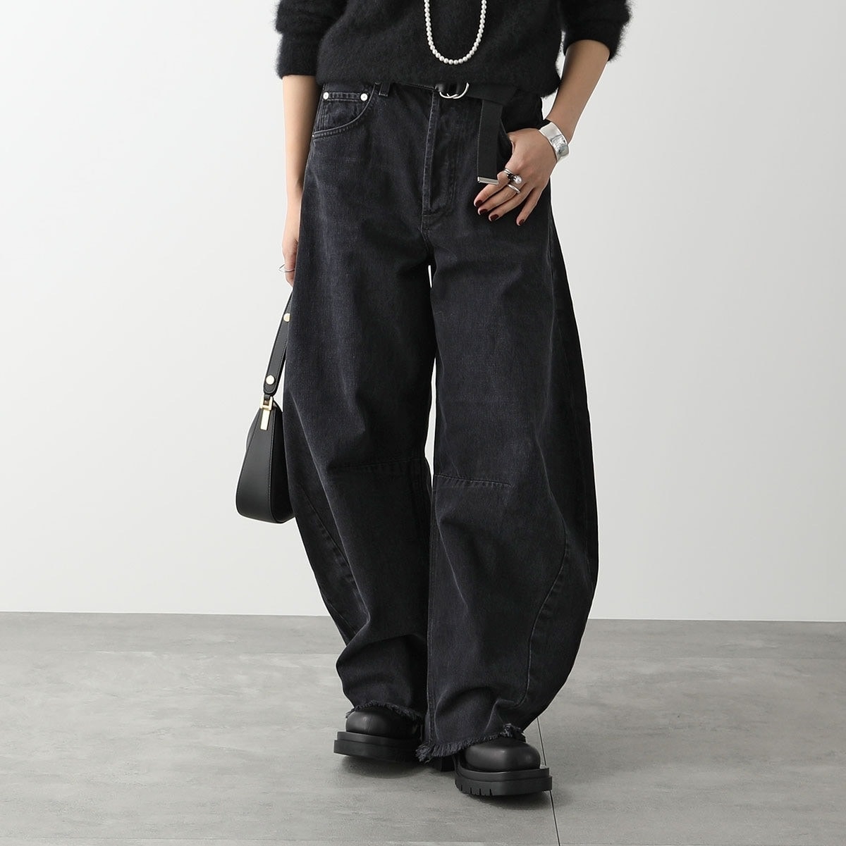 CITIZENS OF HUMANITY デニム HORSESHOE 1972-3007 レディース ジーンズ ワイド コクーン カーブデニム ウォッシュ カッ】