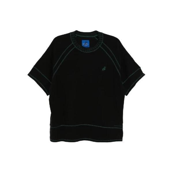 25 FW スローガン刺繍Tシャツ 2203A329AW25 TP444659171