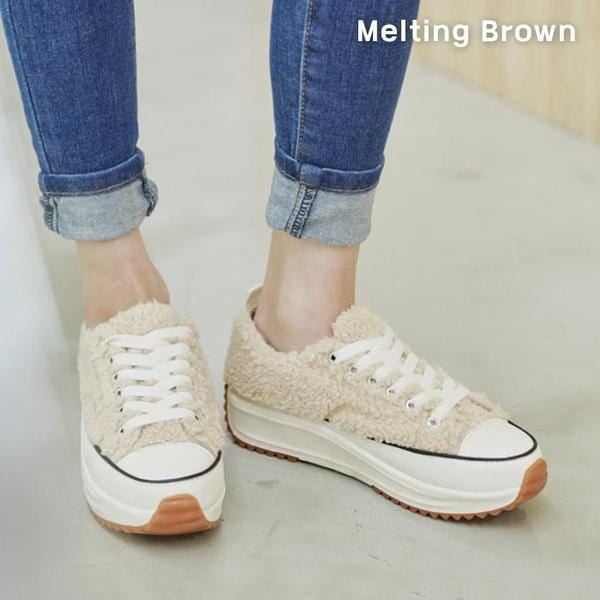 女性 デイリー ブークル 背が高く見えるスニーカー 2color
