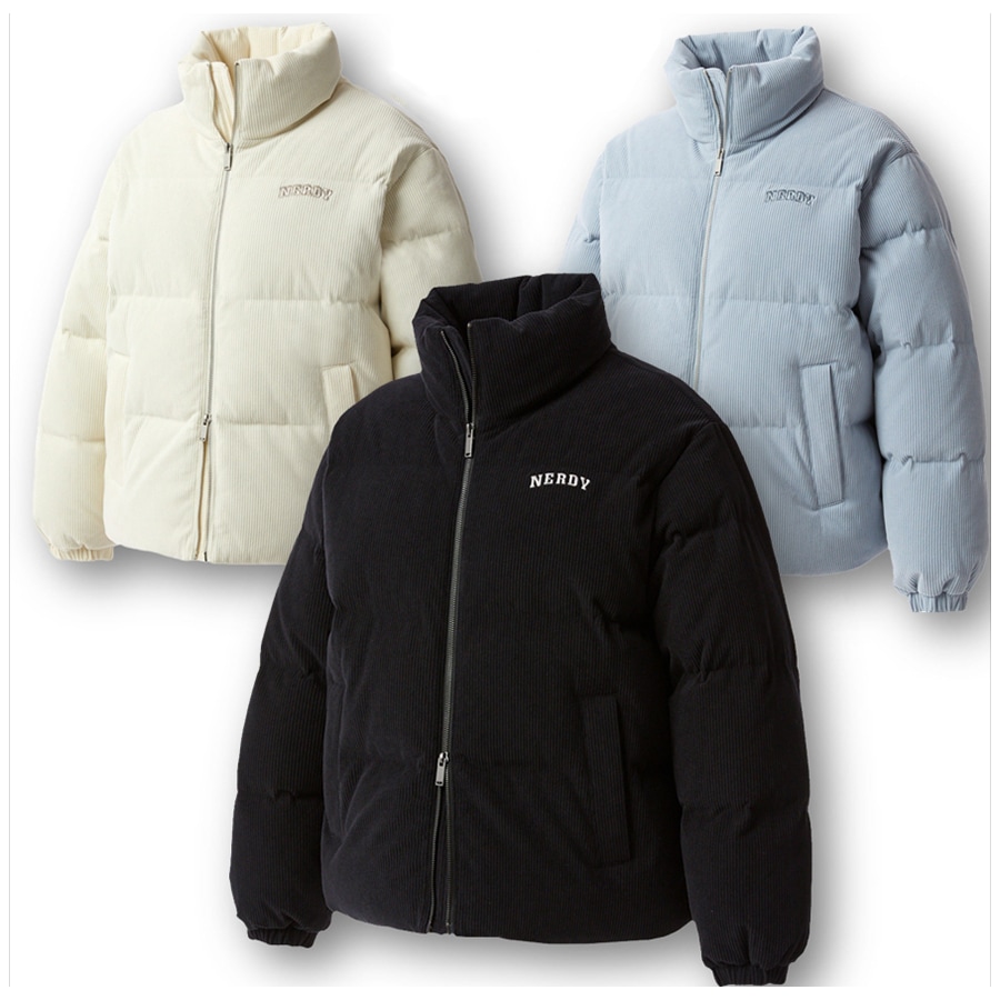 Corduroy Down Jacket