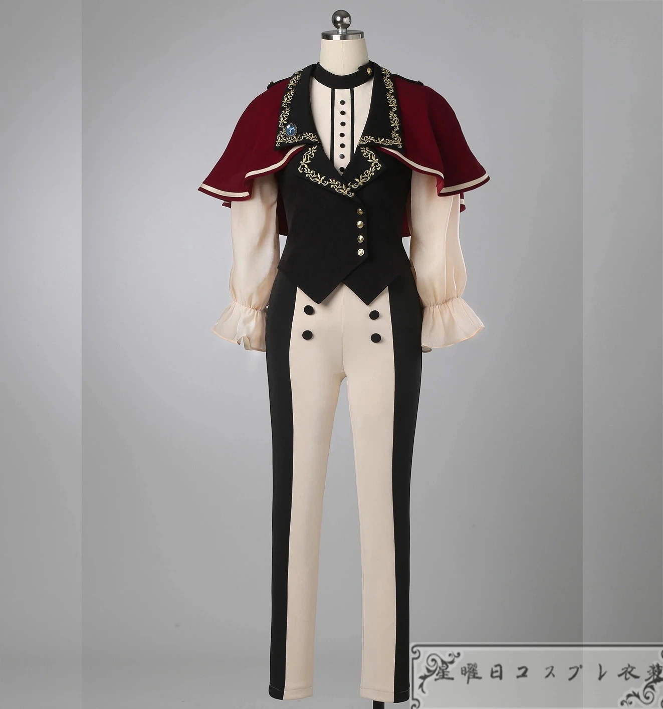 『一部在庫あり』 バンドリ！ ガールズバンドパーティ！ 八幡海鈴 Ave Mujica ティモリス コスプレ衣装 コスチューム