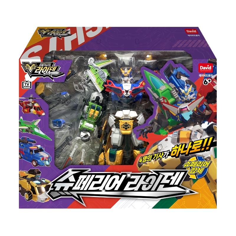 鋼鉄騎士団/ライデン/スーペリアライデン/フルセット/4 in 1 BOX/ゴッドガン/プーリス/キャノン/ロングアーム/変身ロボット/韓国ロボット/2024/新型/正品 17,100円