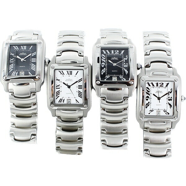 モントレスコレクション 30代 40代 50代 60代 メンズ レディース 腕時計 手表 クラシカル モダン ユニセックス 時計 シルバー 誕生日プレゼント ポイント消化