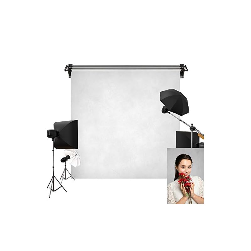 Kate 3x3m シルバーグレイ背景の布 グラデーションの背景 ポートレート写真の背景 写真スタジオ 撮影用 背景布 写真撮影用の背景幕 装飾用 無反射布 カスタマイズ可能な背景