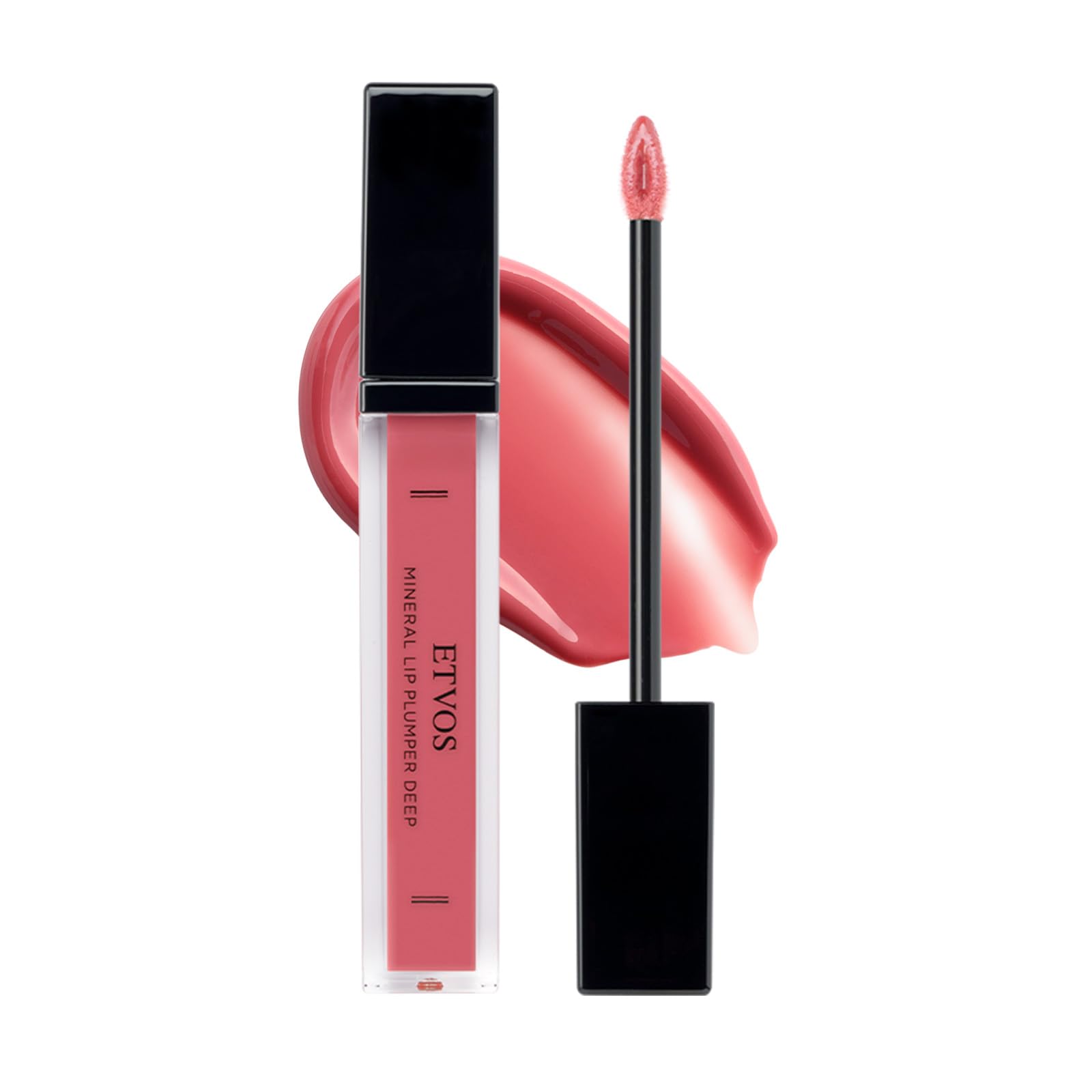 ETVOS(エトヴォス) ミネラルリッププランパーディープ #ネクターピンク 【個数限定】(リップグロス 美容液リップ 縦じわ 敏感肌 ツヤ)