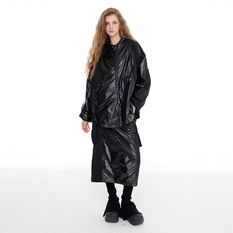 WINDBREAKER LONG SKIRT