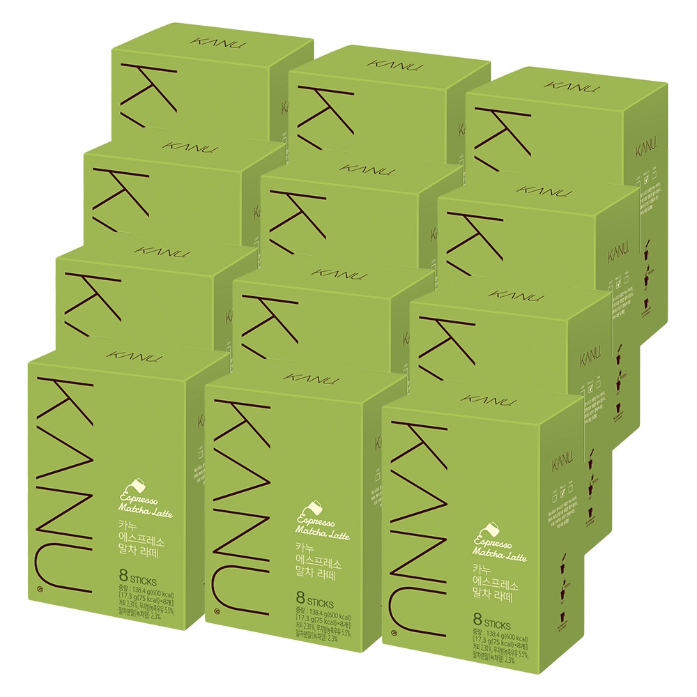 エスプレッソ 抹茶 ラテ 8本 x 12箱 計96本