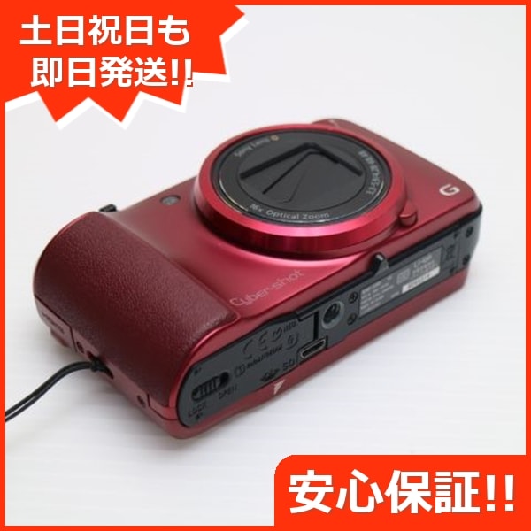 美品 DSC-HX10V レッド デジカメ SONY 166コンパクトデジタルカメラ