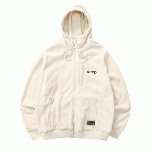 JEEP ウールジップアップフリース ボア フード付きジップアップ__A JM4TZU199_1