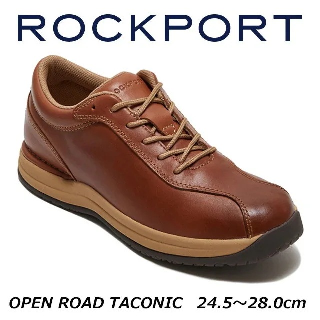ロックポート ROCKPORT ML0002 オープンロード タコニック ブランデーバーニッシュ カジュアルスタイル ウォーキングシューズ 旅行 メンズ 靴