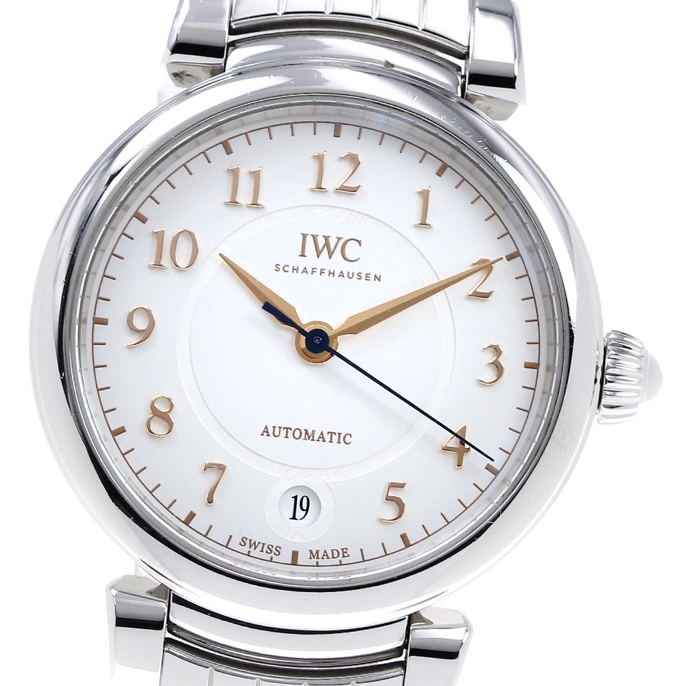 IWC IWC SCHAFFHAUSEN IW458307 ダヴィンチ オートマティック36 デイト 自動巻き メンズ 良品 保証書付き_819644【中古】