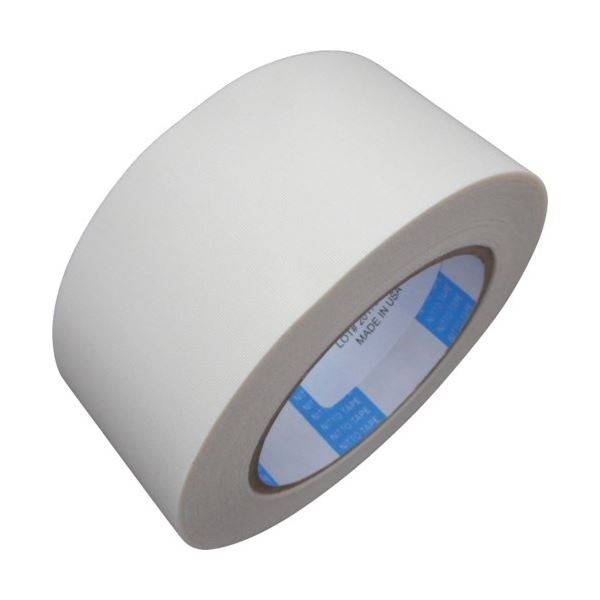 日東エルマテリアル ガラスクロス粘着テープ P212 50.8mmx33m ホワイト 1巻