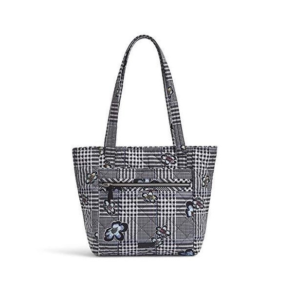 Vera Bradley Performance Twill Small Vera Tote Bag， Bedford Plaid 並行輸入品