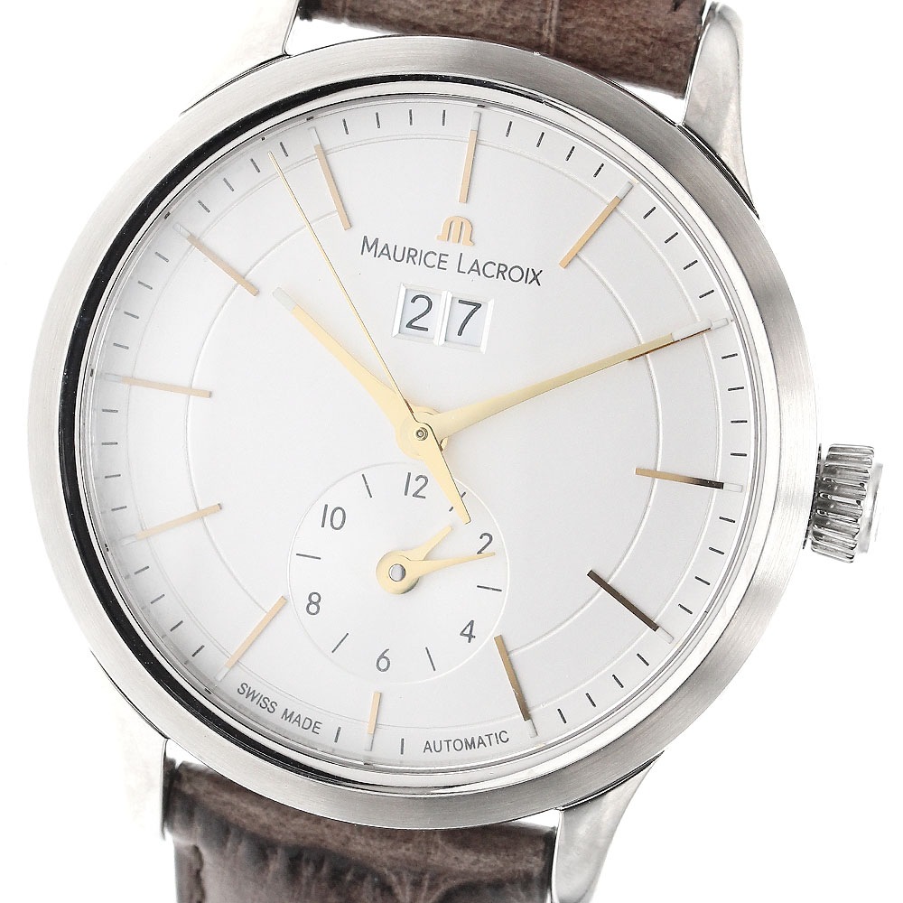 モーリスラクロア MAURICE LACROIX LC6088-SS001-130 レ・クラシック グランドデイト GMT 自動巻き メンズ 未使用品 _935350【中古】