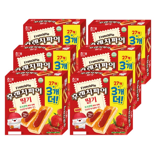 フレンチパイ イチゴ 27+3 x 6個 (1box)