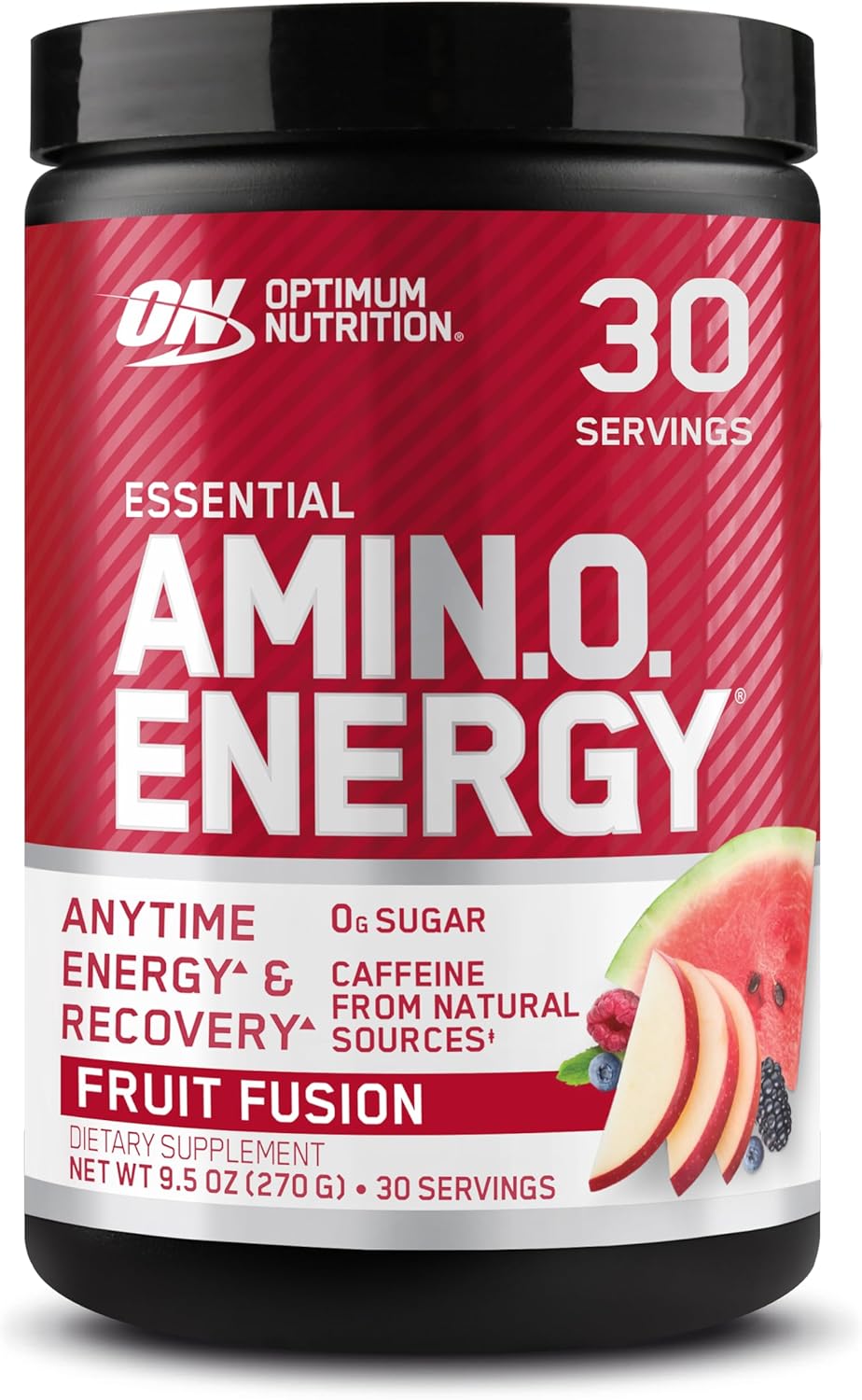 Optimum Nutrition Amino Energy - Pre Workout Fruit Fusion, 30 Servings