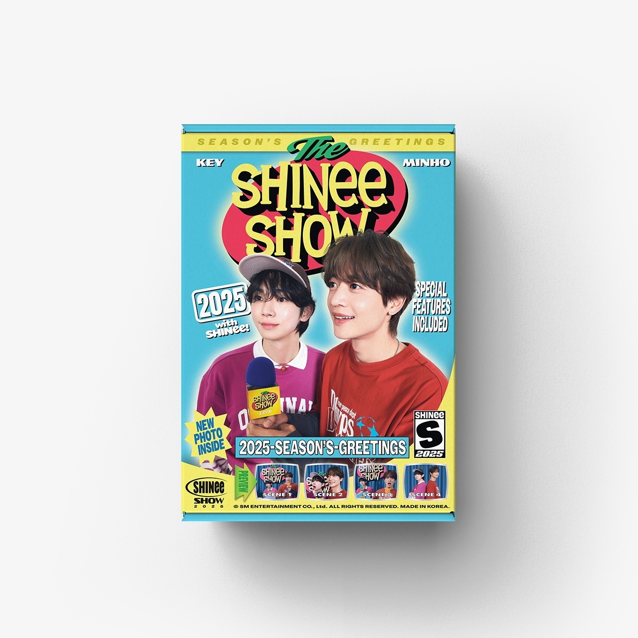 [公式特典付き] SHINEE - 2025 SEASONS GREETINGS シーグリ / カレンダー / シーズングリーティング/特典トレカ1セット
