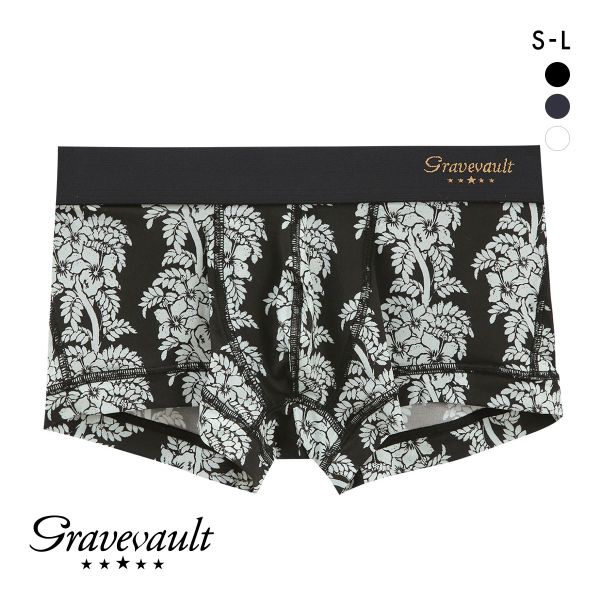グレイブボールト aloha ローライズ ボクサーパンツ SML メンズ 前閉じ 日本製 Grave