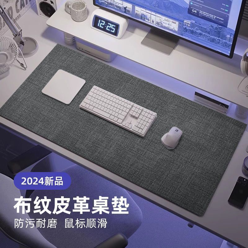 マウスパッド レザー製 厚み特大 ゲーミング用 滑り止め デスクマット コンパクト 2025 新作