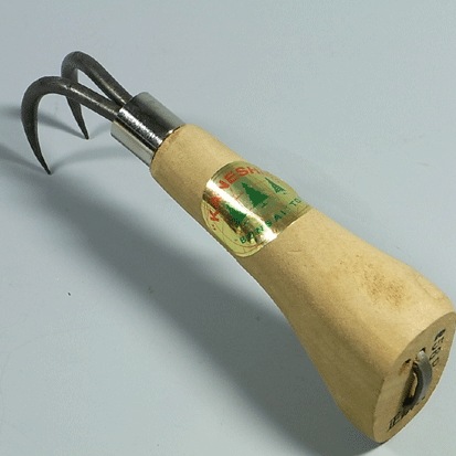 盆栽道具盆栽道具　根捌き　(根掻き)　 2本爪　小　160mm　素材:鋼　NO.56B 5,486円