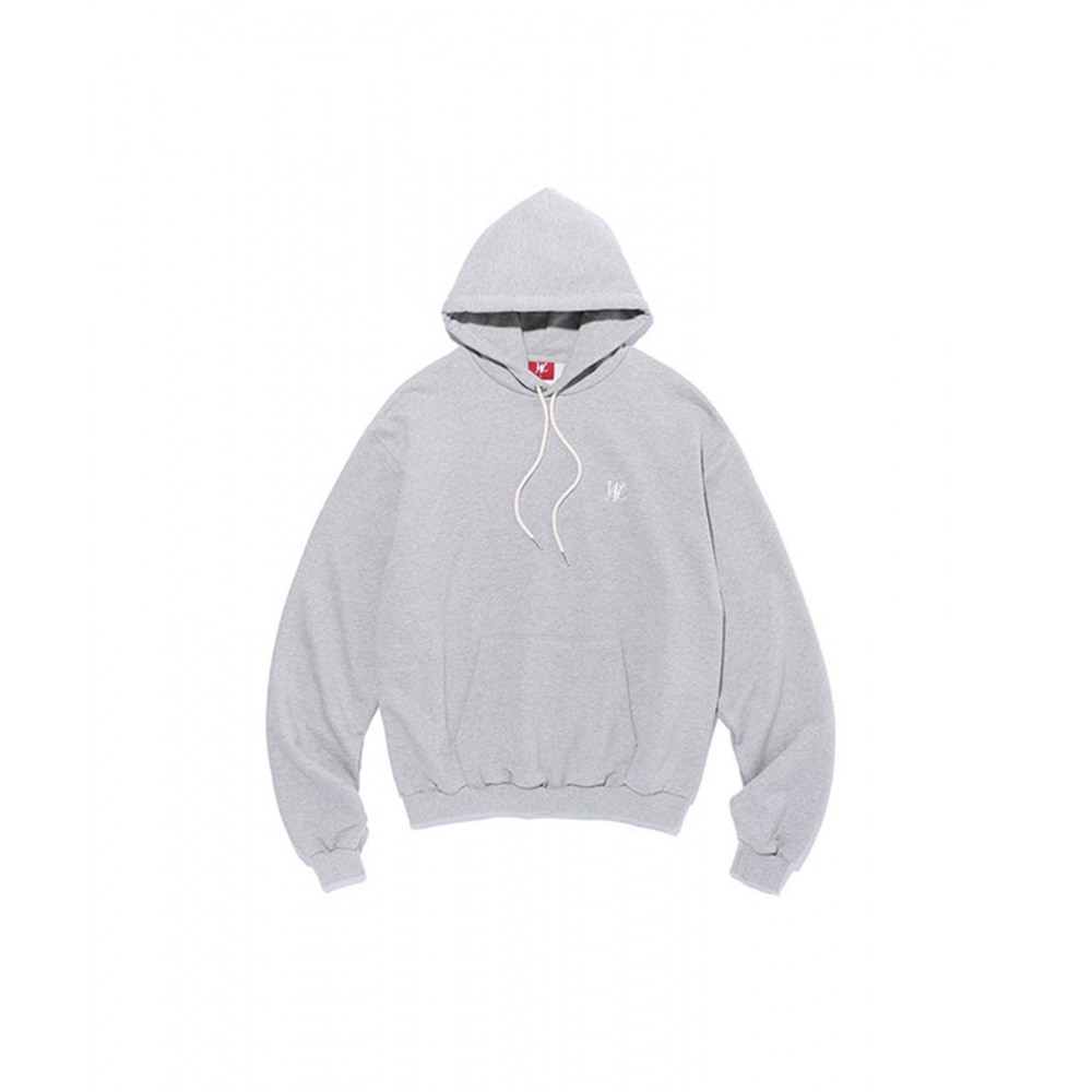 WOOALONG オーバーダイ セットアップ パーカー - グレー