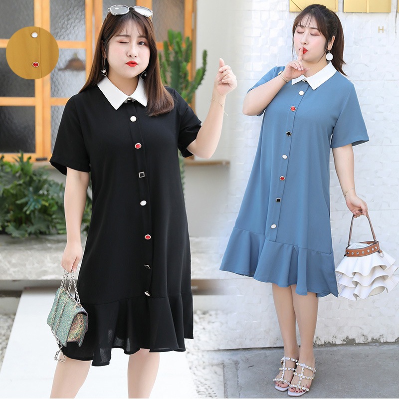 ワンピース 大きいサイズ 半袖 春夏 韓国 妊婦 マタニティ ゆったり きれいめ 3l 4xl 5l