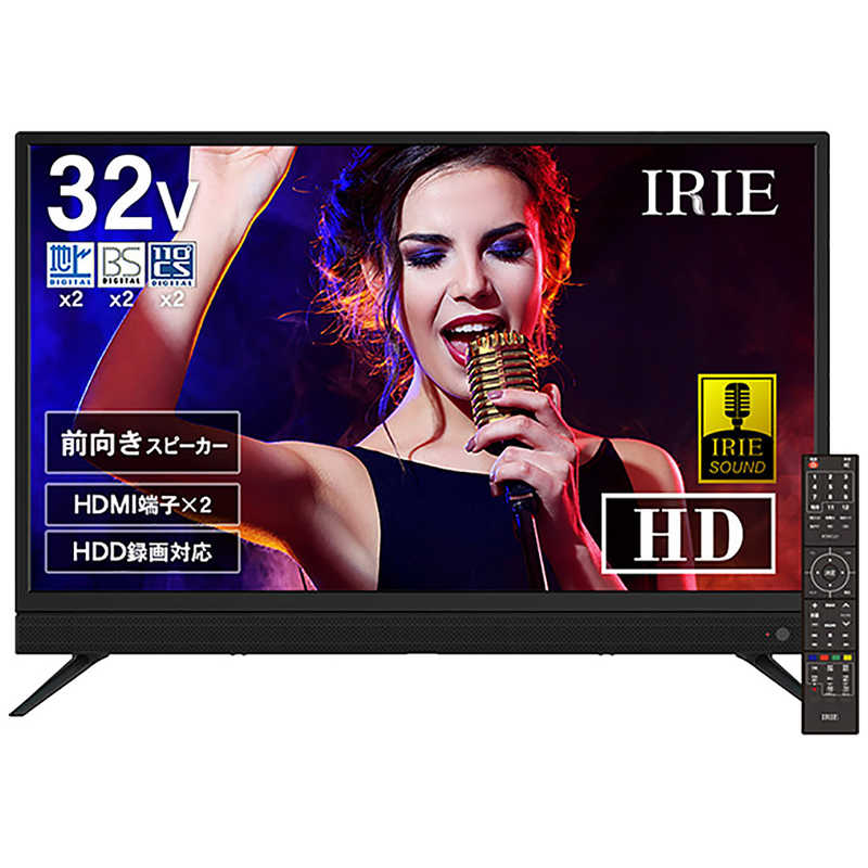 FFFSMARTLIFECONNECTE　液晶テレビ IRIE [ 32V型 / ハイビジョン ]　FFF-TV32WBK2-SB