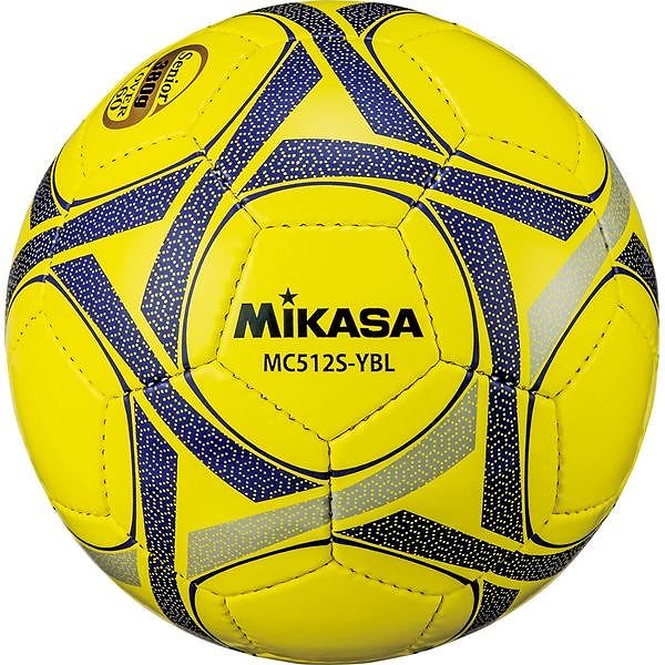 MIKASA（ミカサ）サッカーボール軽量5号球 シニア（60歳以上）用 イエローブルーMC512SYBL
