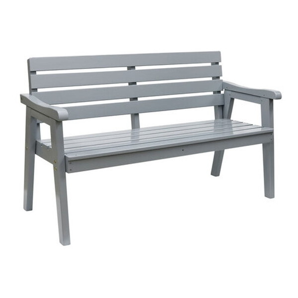 住まいスタイル EL-130GRY 天然木製ベンチ 幅130 Elan エラン グレー メーカー直送