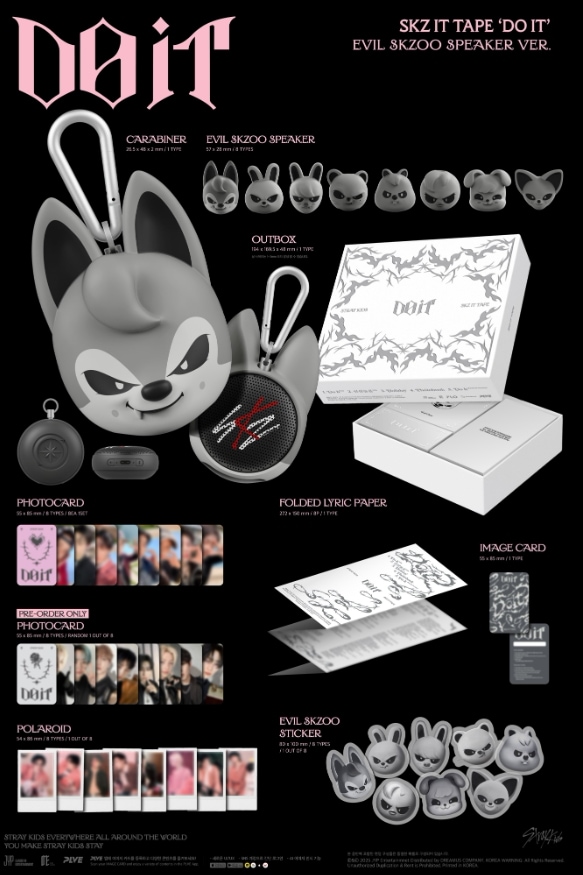 Stray Kids "DO IT" ALBUM PREVIEW EVIL SKZOO SPEAKER VER SPEAKER MEMBER SELECT