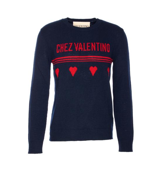 VALENTINO GARAVANI Men Sweater KC35AB2E AMU Blue