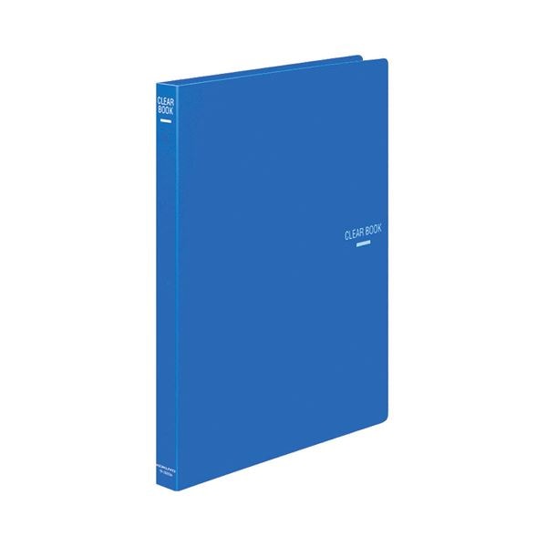 (まとめ) コクヨ クリヤーブック(クリアブック)(替紙式) A4タテ 30穴 23ポケット付属 背幅34mm ダークグレー ラ-460DM 1冊 〔×10セット〕 まとめ) コクヨ クリヤーブック(クリアブック)(替紙式) A4タテ 30穴 23