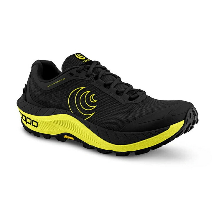 トポアスレティック MTN レーサー3（メンズ） M9.5（27.5cm） ブラック×ライム #0200720133232