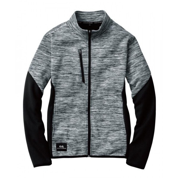 7544-00 ストレッチ軽防寒ブルゾン 6Lサイズ グレー(7) G.G.