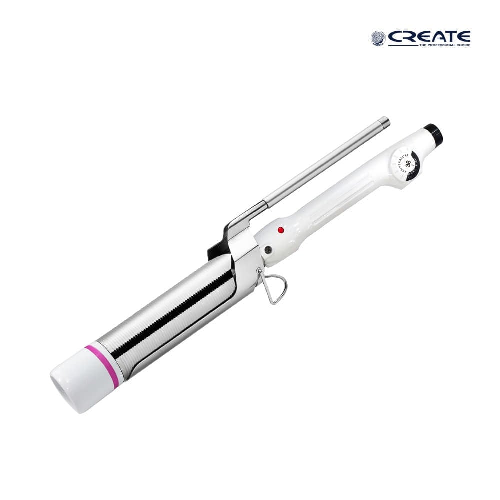 CREATE チタンカーリングアイロン TR360 プロ用 ヘアボリュームウェーブ用
