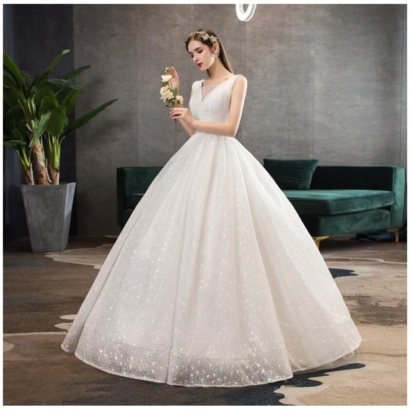 ウエディングドレス プリンセスドレス パーティードレス ロングドレス 結婚式 二次会 衣装 舞台 披