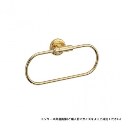 シロクマ ハーブタオルリング 240mm 金 BT-109