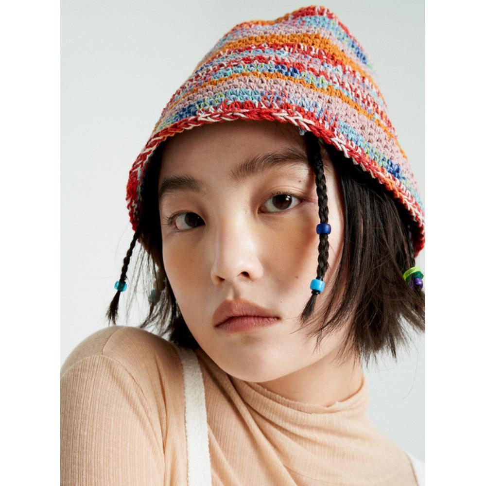 MISU A BARBE JULES BUCKET MEDIUM CARROT