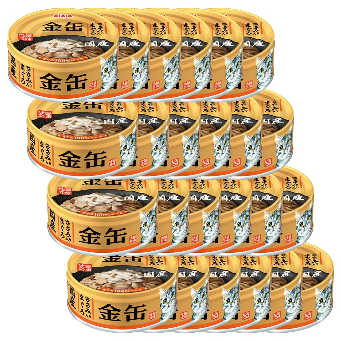 金缶 ささみ入りまぐろ 70g×24個セット