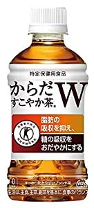 [2CS] [トクホ] コカコーラ からだすこやか茶 W (350mlPET24本)2箱