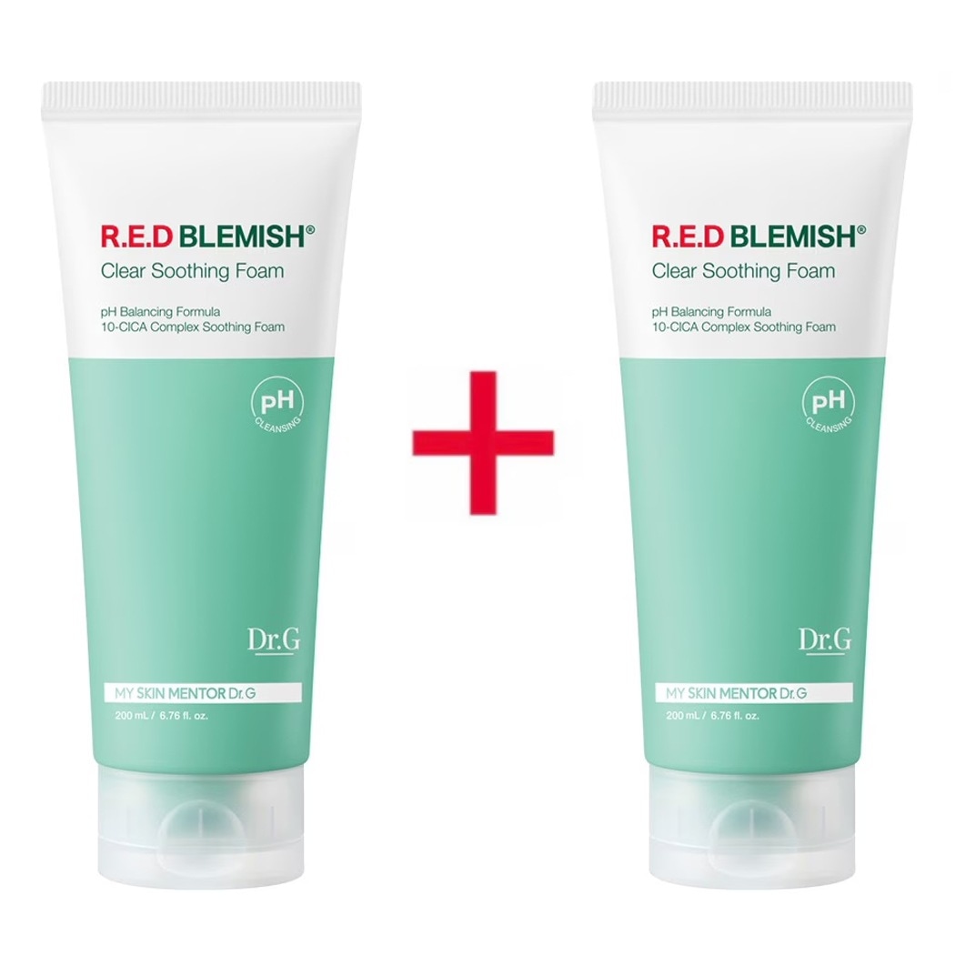 弱酸性 レッドブレミッシュ クリア スージングフォーム 200ml + 200ml [2個セット]