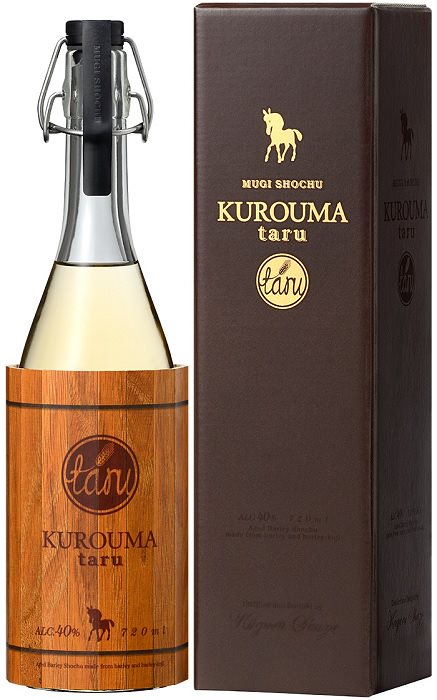 焼酎 麦焼酎 くろうま 樽 長期貯蔵酒 KUROUMA taru 40度 720ml瓶 箱入 1ケース6本入り 宮崎県 神楽酒造