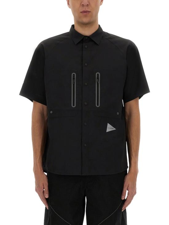 AND WANDER Men Long Tops 5745153020 010 BLACK