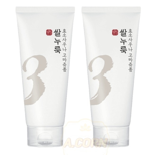 [ダブル企画]3番 ライスエンザイムスキンソフトニングクレンジングフォーム 170ml/フィリング·ゴーマージュ 4,668円