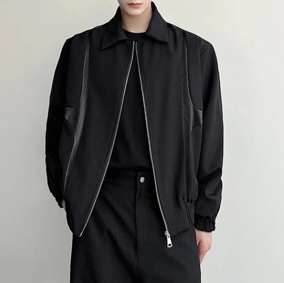 服 韓国ファッション メンズ アウター 長袖 ジャケット J28